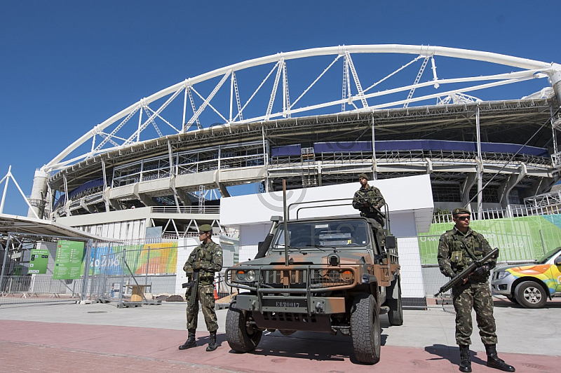 BRA, Olympia 2016 Rio, Leichtathletik, Feature Sicherheit