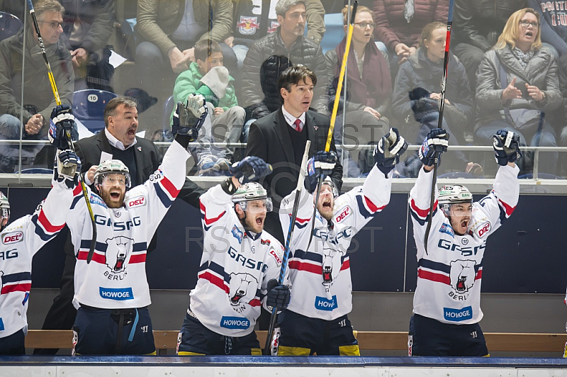 GER, DEL Playoff Halbfinale Spiel 1, EHC Red Bull Muenchen vs. Eisbaeren Berlin