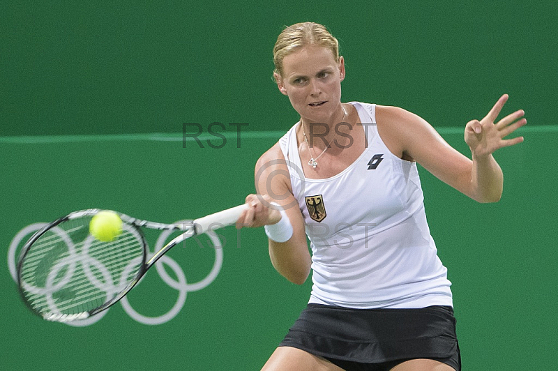 BRA, Olympia 2016 Rio, Tennis Doppel, D. Kasatkina (RUS) und S. Kuznetsova (RUS) vs. Anna-Lena Groenefeld  (GER) und Laura Siegemund (GER)