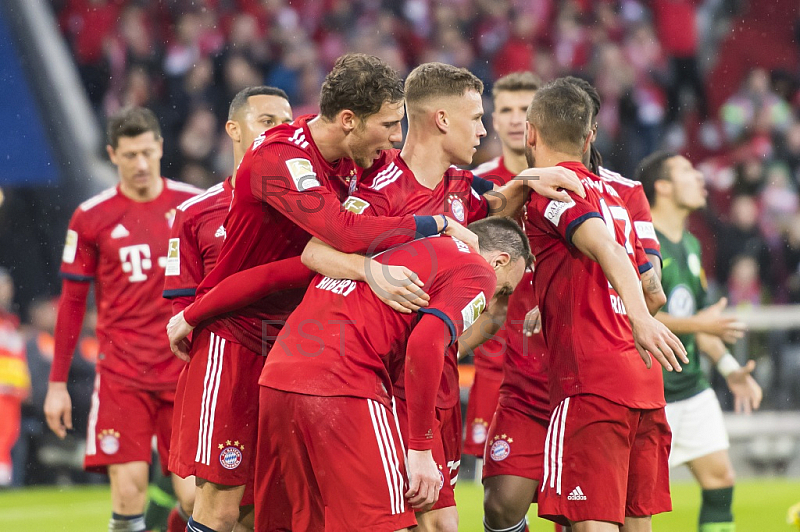 GER, 1.FBL,  FC Bayern Muenchen vs. VfL Wolfsburg