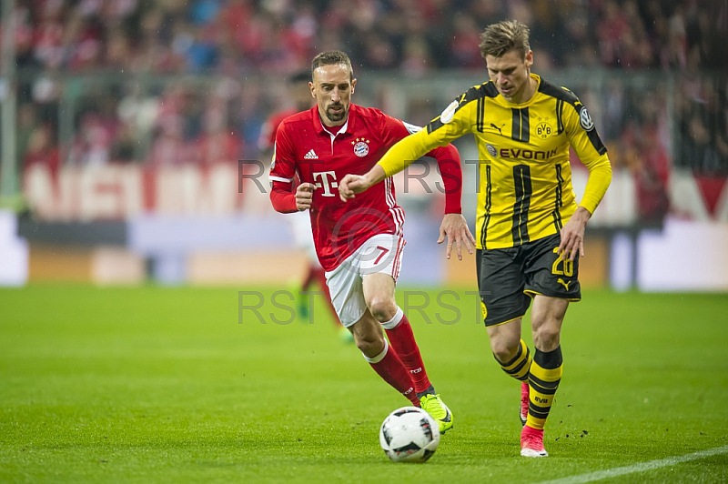 GER, DFB Pokal, Halbfinale,  FC Bayern Muenchen vs. Borussia Dortmund