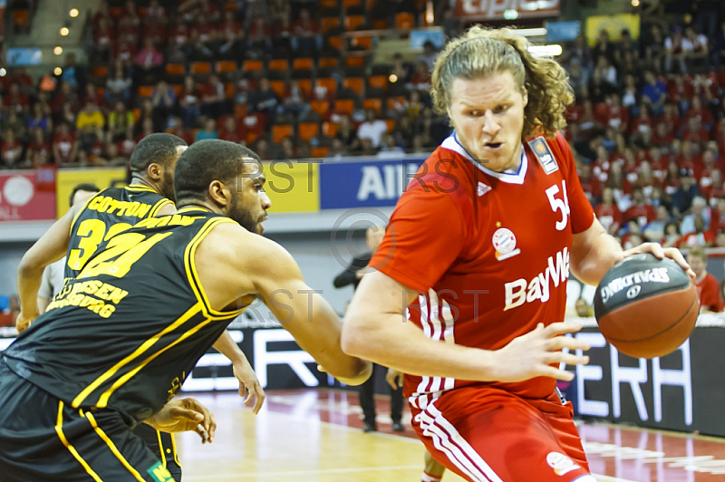 GER, Beko BBLPlayoff  , FC Bayern Muenchen vs. MHP RIESEN Ludwigsburg