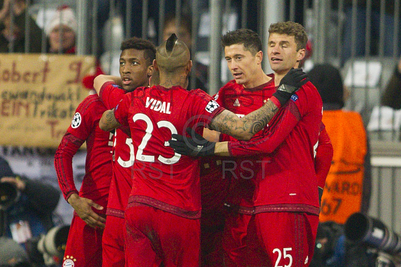 GER, UEFA CL,  FC Bayern Muenchen (GER) vs. Olympiacos FC (GRE)