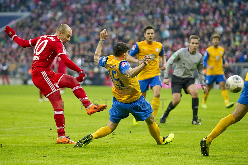 GER, 1.FBL,  FC Bayern Muenchen vs. Eintracht Braunschweig