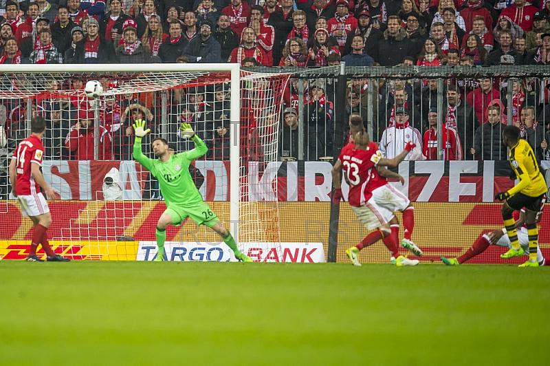 GER, DFB Pokal, Halbfinale,  FC Bayern Muenchen vs. Borussia Dortmund