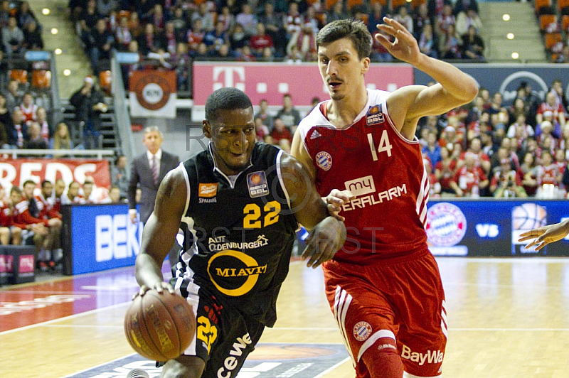 GER, Beko BBL, FC Bayern Muenchen vs. RASTA Vechta