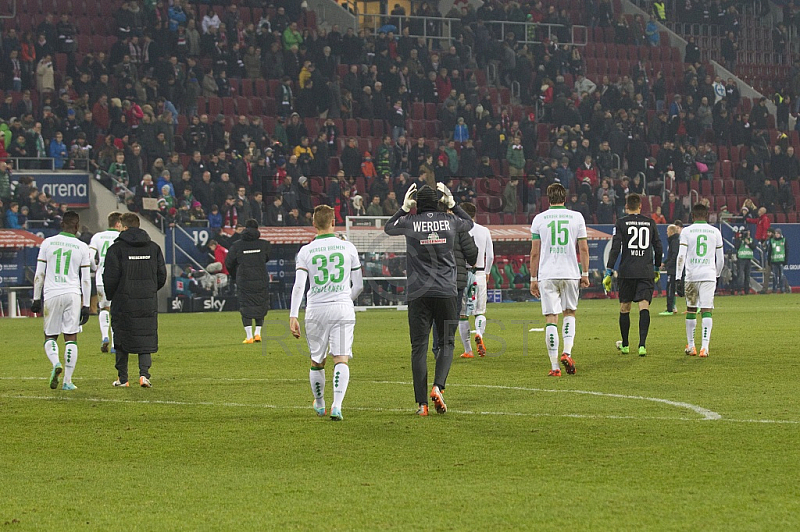 GER, 1.FBL,  FC Augsburg vs. Werder Bremen