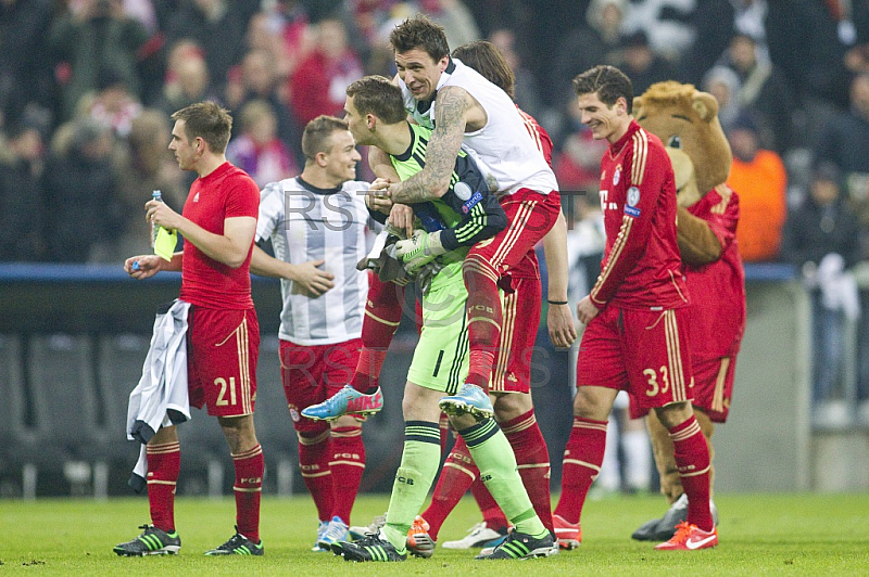 GER, UEFA CL, FC Bayern Muenchen vs. Juventus Turin