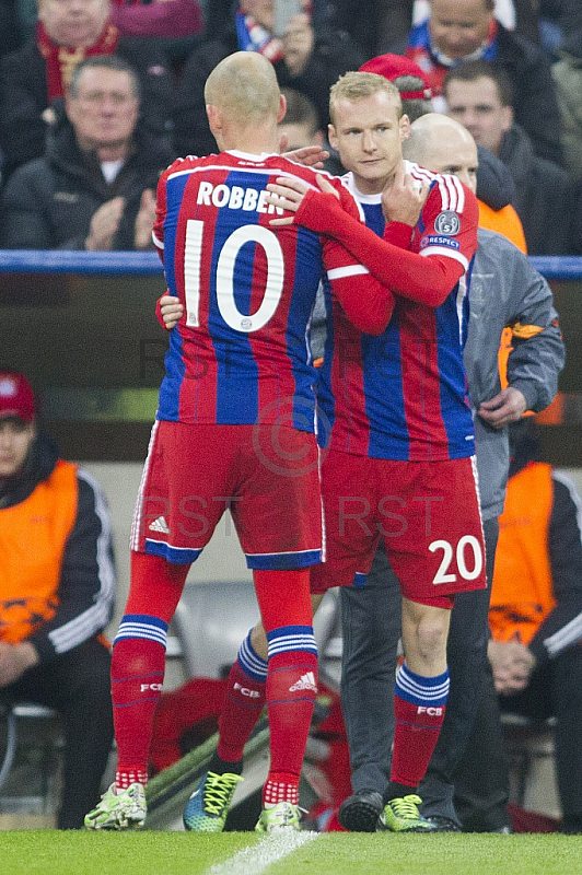 GER, UEFA CL Achtelfinale, FC Bayern Muenchen vs.  Shakhtar Donetsk