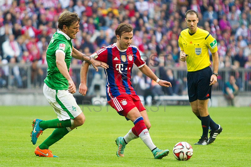 GER, 1.FBL,  FC Bayern Muenchen vs. SV Werder Bremen