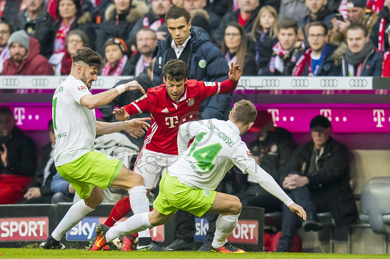 GER, 1.FBL,  FC Bayern Muenchen vs. VfL Wolfsburg