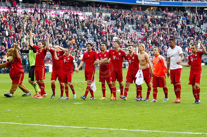 GER, 1.FBL,  FC Bayern Muenchen vs. 1. FC Nrnberg