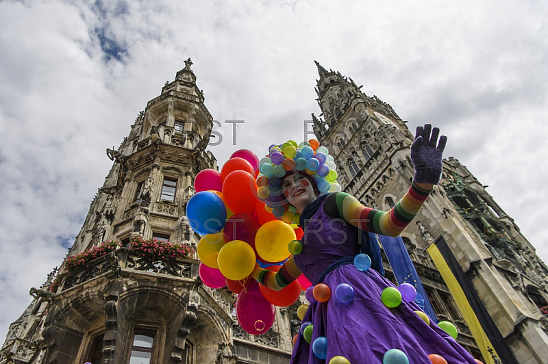 GER, impressionen zum Stadtgruendungsfest Muenchen