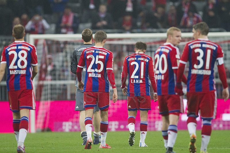 GER, 1.FBL,  FC Bayern Muenchen vs. Borussia Mnchengladbach