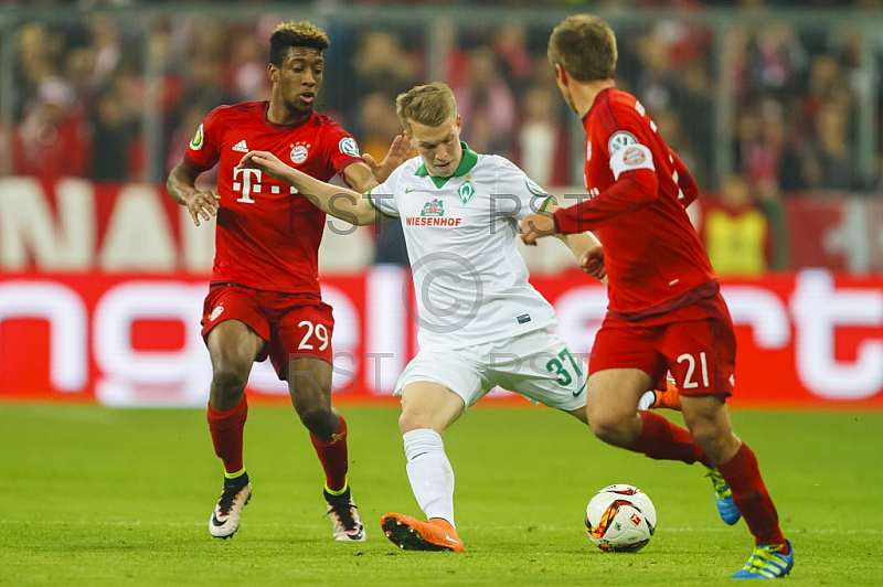 GER, DFB Pokal Halbfinale,  FC Bayern Muenchen vs. SV Werder Bremen 