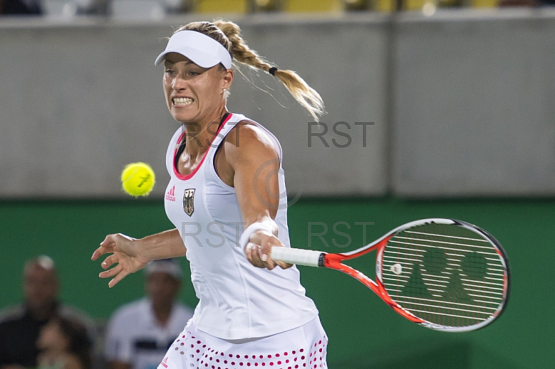 BRA, Olympia 2016 Rio, Tennis, Finale Monica Puig (PUR) vs. Angelique Kerber (GER) 