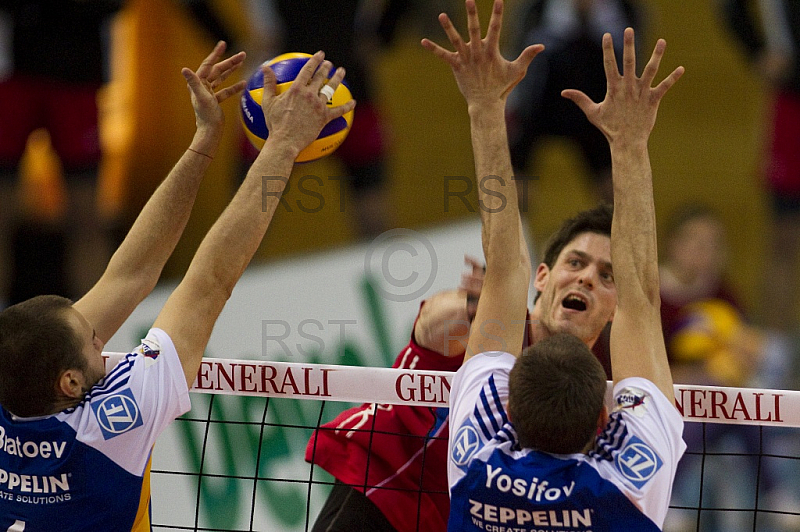 GER, 1.BL Volleyball, Generali Haching vs.  VFB Friedrichshafen