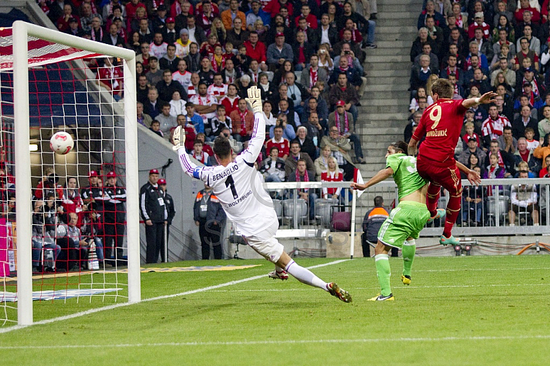 GER, 1.FBL,  FC Bayern Muenchen vs. VFL Wolfsburg