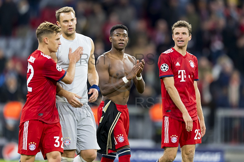 GER, UEFA CL, FC Bayern Muenchen (GER) vs Ajax Amsterdam (NED)