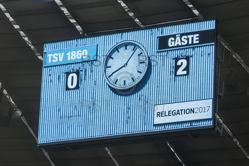 GER, 2.FBL Relegation Spiel 2 ,  TSV 1860 Muenchen  vs. SSV Jahn Regensburg