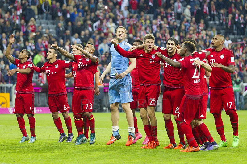 GER, 1.FBL,  FC Bayern Muenchen vs. Borussia Dortmund