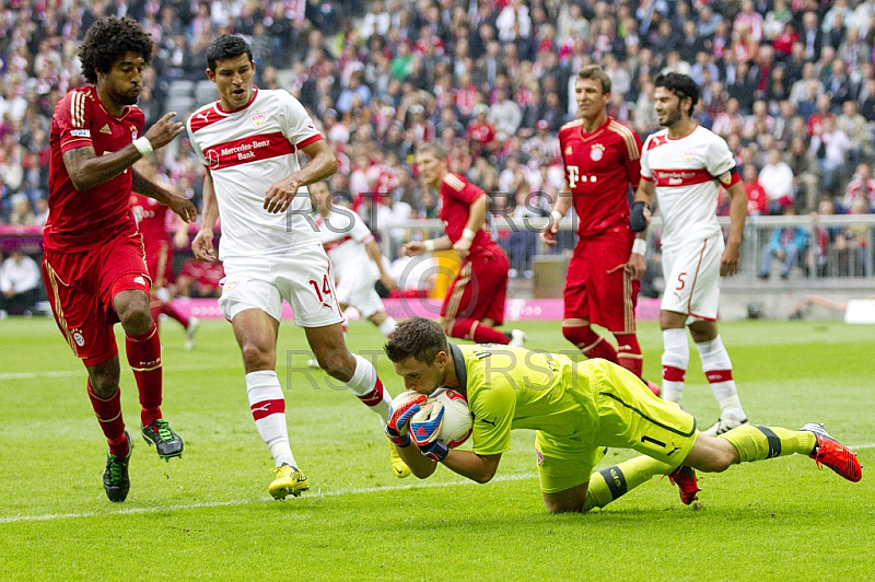 GER, 1.FBL,  FC Bayern Muenchen vs. VfB Stuttgart