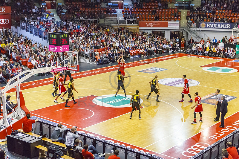 GER, Beko BBL Viertelfinale Spiel 5  , FC Bayern Muenchen vs. MHP Riesen Ludwigsburg