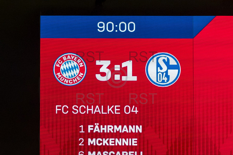 GER, 1.FBL,  FC Bayern Muenchen vs. FC Schalke 04