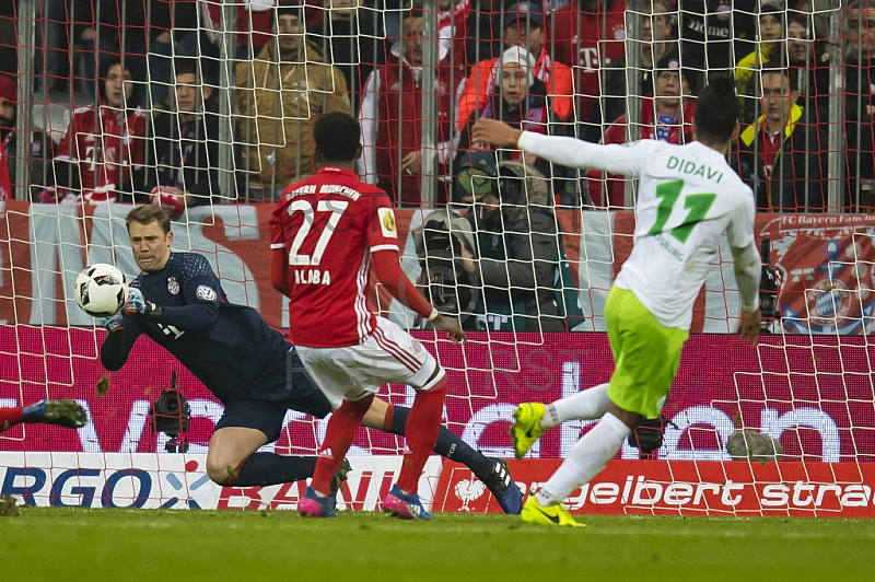 GER,  DFB Pokal 3. Runde,  FC Bayern Muenchen vs. VfL Wolfsburg