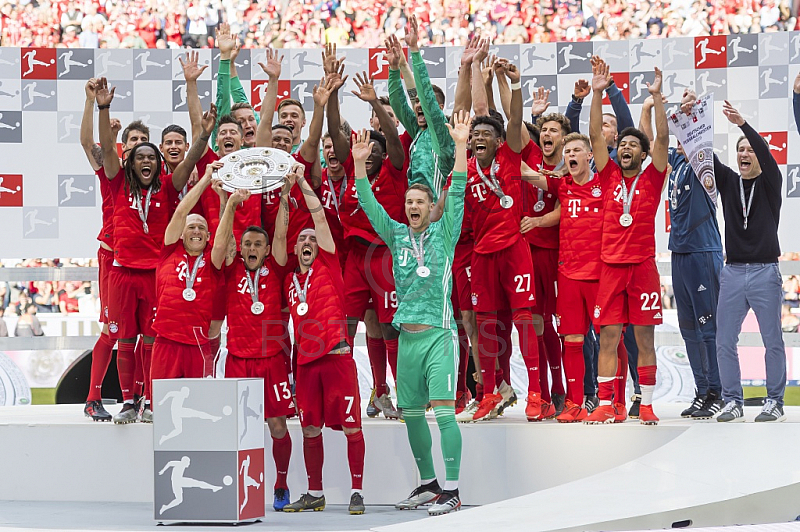 GER, 1.FBL,  FC Bayern Muenchen vs. SV Eintracht Frankfurt