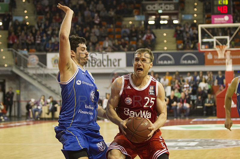 GER, Beko BBL, FC Bayern Muenchen vs. Basketball Loewen Braunschweig