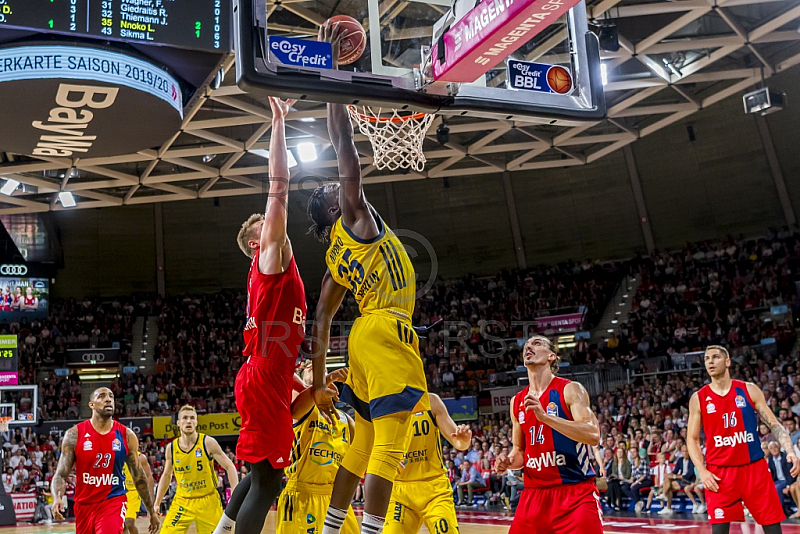 GER, BBL Playoff Finale, Spiel 1, FC Bayern Muenchen vs. Alba Berlin
