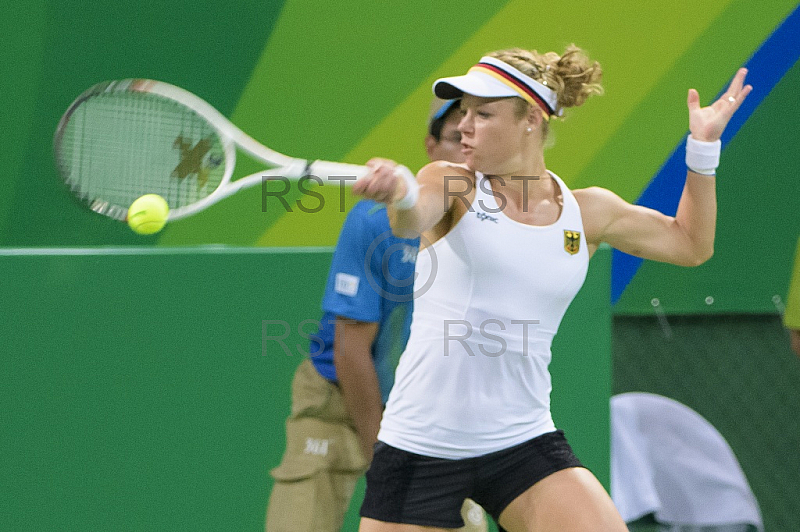 BRA, Olympia 2016 Rio, Tennis Doppel, D. Kasatkina (RUS) und S. Kuznetsova (RUS) vs. Anna-Lena Groenefeld  (GER) und Laura Siegemund (GER)