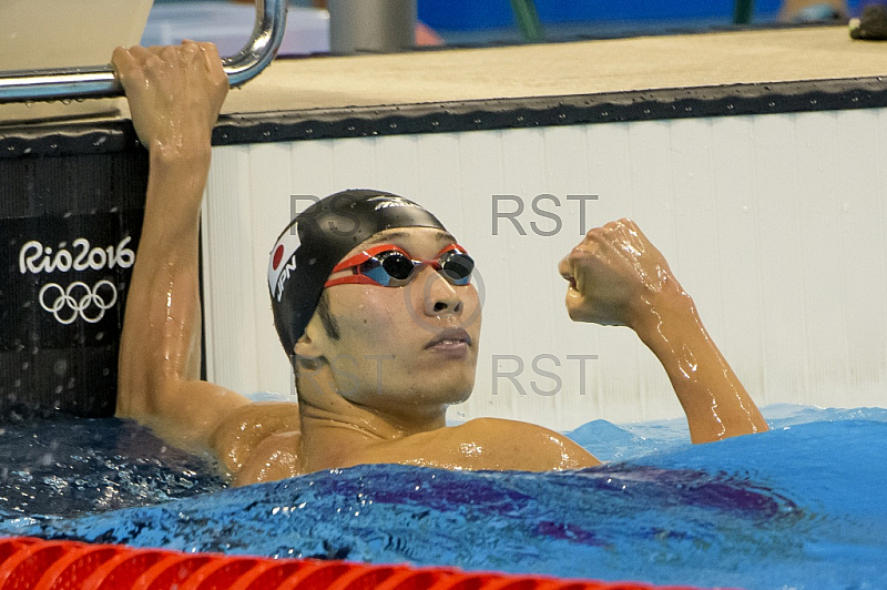 BRA, Olympia 2016 Rio,  Finale Schwimmen 4 x 100 Meter Lagen 