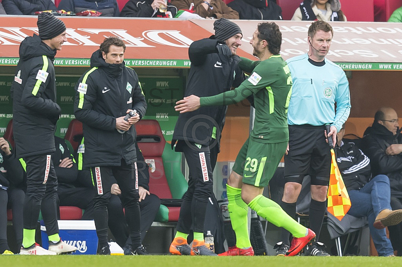 GER, 1.FBL,  FC Augsburg vs. SV Werder Bremen