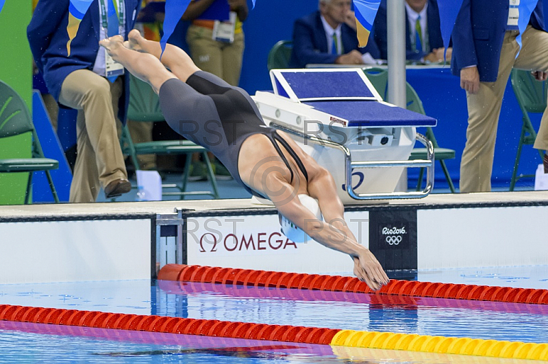 BRA, Olympia 2016 Rio,  Finale Schwimmen 4 x 100 Meter Lagen der Frauen 