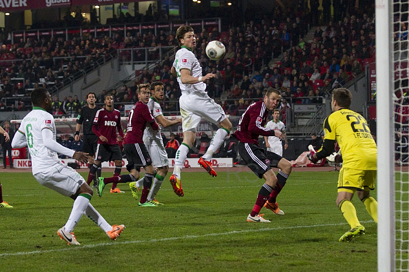 GER, 1.FBL, 1. FC Nuernberg vs SV Werder Bremen