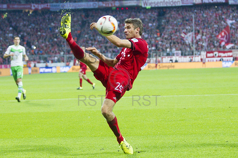 GER, 1.FBL,  FC Bayern Muenchen vs. VFL Wolfsburg