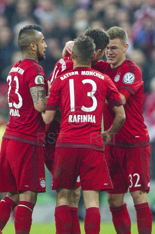 GER, DFB Pokal Achtelfinale,  FC Bayern Muenchen vs. SV Darmstadt 98