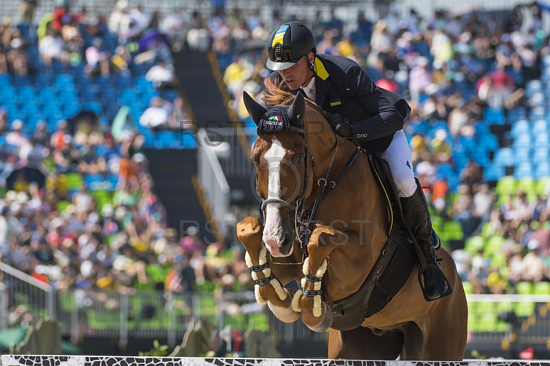 BRA, Olympia 2016 Rio, Reitsport , Team Springen Finale