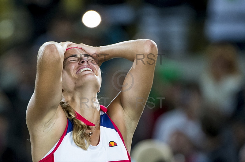 BRA, Olympia 2016 Rio, Tennis, Finale Monica Puig (PUR) vs. Angelique Kerber (GER) 