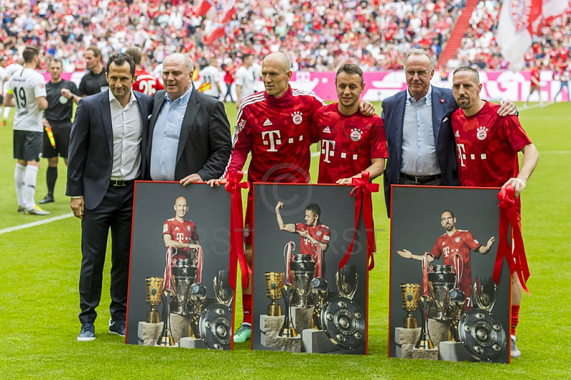 GER, 1.FBL,  FC Bayern Muenchen vs. SV Eintracht Frankfurt