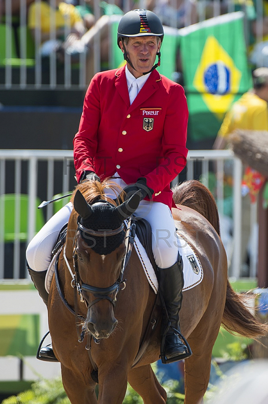 BRA, Olympia 2016 Rio, Reitsport , Team Springen Finale