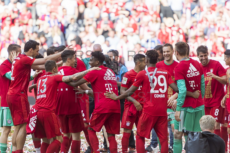 GER, 1.FBL,  FC Bayern Muenchen vs. SV Eintracht Frankfurt