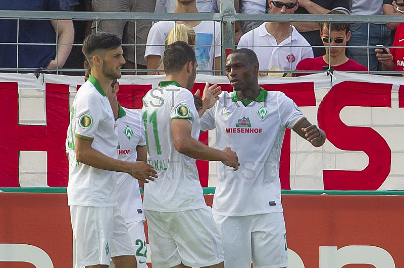 GER, DFB Pokal ,  Wuerzburger Kickers  vs. SV Werder Bremen