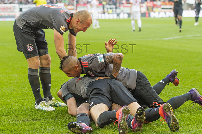 GER, 1.FBL,  FC Augsburg vs FC Bayern Muenchen