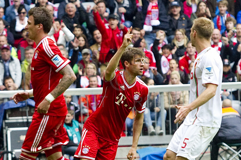 GER, 1,FBL,  FC Bayern Muenchen vs. FC Augsburg