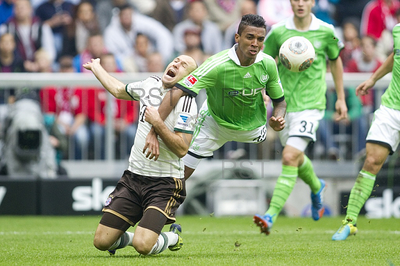 GER, 1.FBL,  FC Bayern Muenchen vs . VfL Wolfsburg