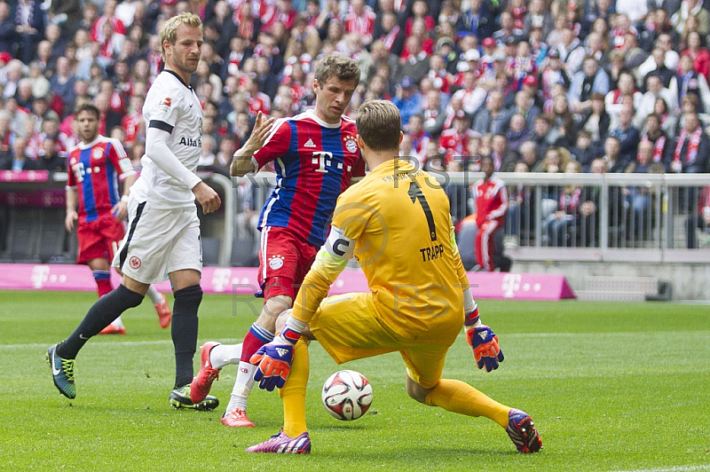 GER, 1.FBL,  FC Bayern Muenchen vs. Eintracht Frankfurt