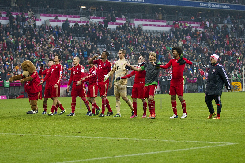 GER, 1.FBL,  FC Bayern Muenchen vs. Werder Bremen